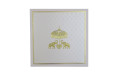 Peach Elephant Theme Budget Wedding Card GC 2012