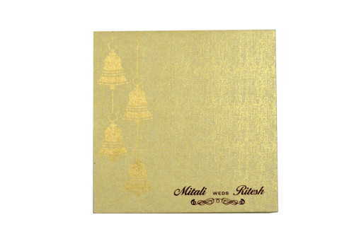 Bell Theme Lasre Cut Invitation LM 144 Bell