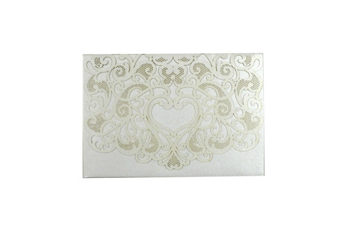 Budget Lasercut Wedding Card Design PR 107