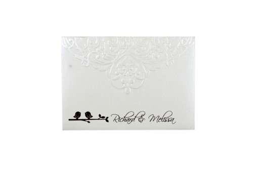 Budget Lasercut Wedding Card Design PR 108