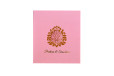 Baby Pink Lasercut Wedding Card PR 453