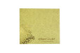 Golden Lasercut Wedding Card PR 530