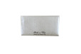 Small Size White Jute Padded Wedding Card RN 2220